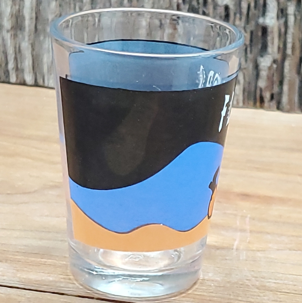 Tequilla "Floor" Shot Glass, Vintage - Picture 4 of 6